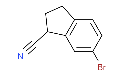 CAS No. 783335-58-0, 6-Bromo-2,3-dihydro-1H-indene-1-carbonitrile
