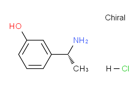 CAS No. 856563-08-1, (R)-3-(1-Aminoethyl)phenol hydrochloride