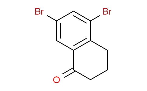 CAS No. 159639-61-9, 5,7-Dibromo-3,4-dihydronaphthalen-1(2H)-one