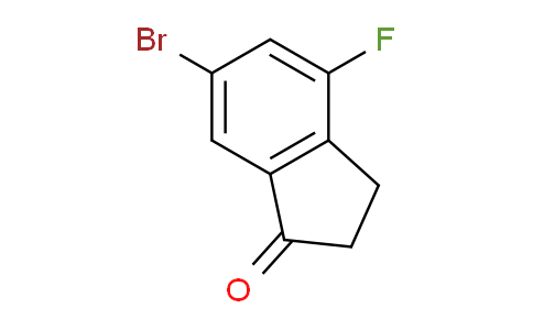 CAS No. 881189-74-8, 6-Bromo-4-fluoro-2,3-dihydro-1H-inden-1-one