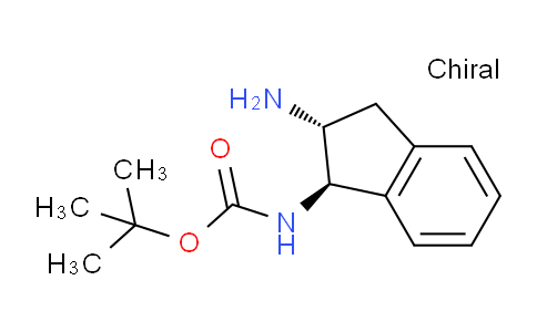CAS No. 403860-48-0, tert-Butyl ((1R,2R)-2-amino-2,3-dihydro-1H-inden-1-yl)carbamate
