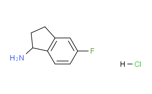 CAS No. 223754-20-9, 5-Fluoro-2,3-dihydro-1H-inden-1-amine hydrochloride