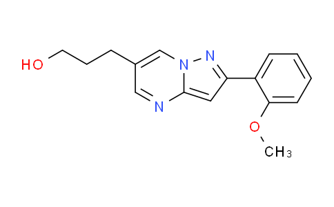 DY744618 | 893613-25-7 | 3-(2-(2-Methoxyphenyl)pyrazolo[1,5-a]pyrimidin-6-yl)propan-1-ol