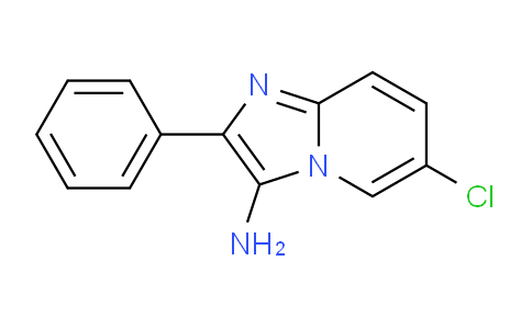 CAS No. 196959-57-6, 6-Chloro-2-phenylimidazo[1,2-a]pyridin-3-amine