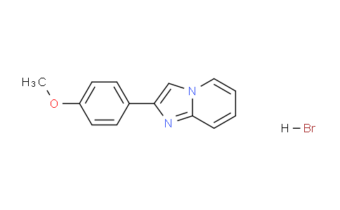 CAS No. 31563-00-5, 2-(4-Methoxyphenyl)imidazo[1,2-a]pyridine hydrobromide