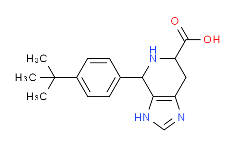MC744634 | 1136897-68-1 | 4-(4-(tert-Butyl)phenyl)-4,5,6,7-tetrahydro-3H-imidazo[4,5-c]pyridine-6-carboxylic acid