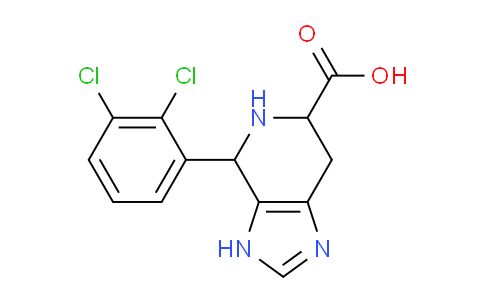 CAS No. 1142022-88-5, 4-(2,3-Dichlorophenyl)-4,5,6,7-tetrahydro-3H-imidazo[4,5-c]pyridine-6-carboxylic acid