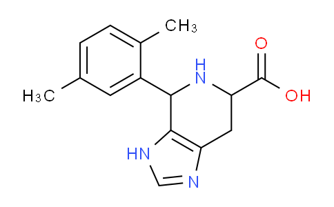 CAS No. 1426142-65-5, 4-(2,5-Dimethylphenyl)-4,5,6,7-tetrahydro-3H-imidazo[4,5-c]pyridine-6-carboxylic acid