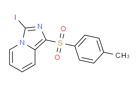 CAS No. 1426142-87-1, 3-Iodo-1-tosylimidazo[1,5-a]pyridine