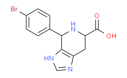 CAS No. 765262-02-0, 4-(4-Bromophenyl)-4,5,6,7-tetrahydro-3H-imidazo[4,5-c]pyridine-6-carboxylic acid