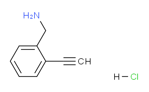 CAS No. 1162257-52-4, (2-Ethynylphenyl)methanamine hydrochloride