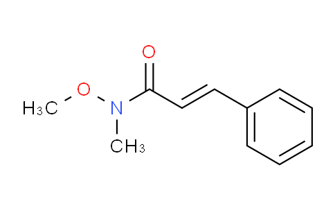 CAS No. 113474-86-5, (E)-N-Methoxy-N-methylcinnamamide