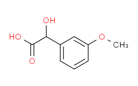 CAS No. 21150-12-9, 2-Hydroxy-2-(3-methoxyphenyl)acetic acid