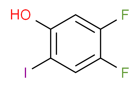 CAS No. 186590-30-7, 4,5-Difluoro-2-iodophenol