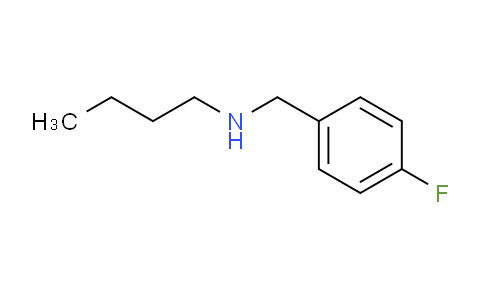 CAS No. 60509-35-5, N-(4-Fluorobenzyl)butan-1-amine
