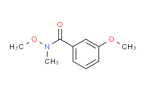 CAS No. 152121-82-9, N,3-Dimethoxy-N-methylbenzamide
