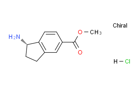 CAS No. 943843-23-0, (S)-Methyl 1-amino-2,3-dihydro-1H-indene-5-carboxylate hydrochloride