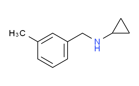 CAS No. 625437-44-7, N-(3-methylbenzyl)cyclopropanamine