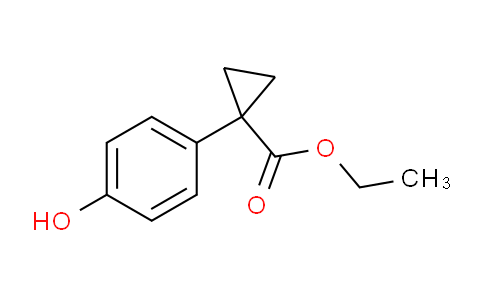 CAS No. 1282550-09-7, ethyl 1-(4-hydroxyphenyl)cyclopropanecarboxylate
