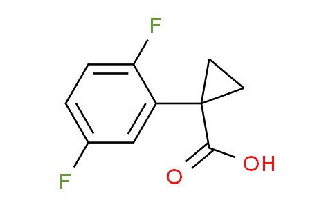 CAS No. 1260761-18-9, 1-(2,5-difluorophenyl)cyclopropanecarboxylic acid