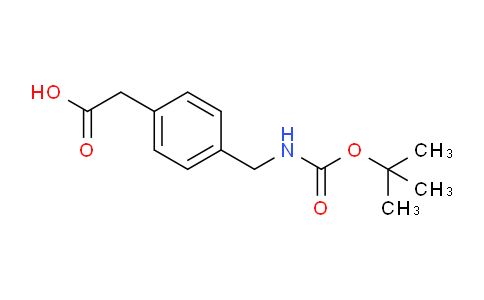 CAS No. 71420-92-3, 2-(4-(((tert-Butoxycarbonyl)amino)methyl)phenyl)acetic acid
