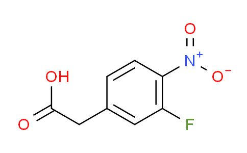 CAS No. 163395-24-2, 2-(3-Fluoro-4-nitrophenyl)acetic acid