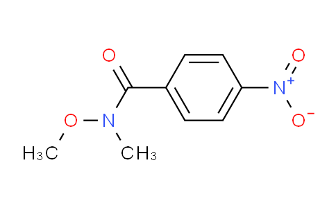 CAS No. 52898-51-8, N-Methoxy-N-methyl-4-nitrobenzamide