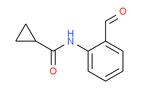 CAS No. 1379206-57-1, N-(2-Formylphenyl)cyclopropanecarboxamide
