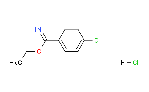 CAS No. 40546-41-6, Ethyl 4-chlorobenzimidate hydrochloride