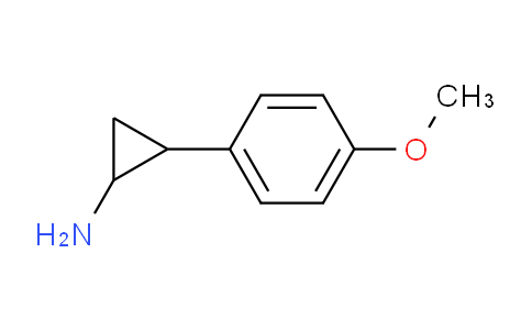 CAS No. 19009-68-8, 2-(4-Methoxyphenyl)cyclopropanamine