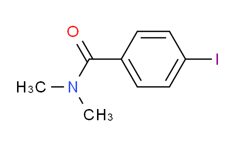 CAS No. 24167-53-1, 4-Iodo-N,N-dimethylbenzamide