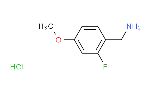 CAS No. 937783-85-2, (2-Fluoro-4-methoxyphenyl)methanamine hydrochloride