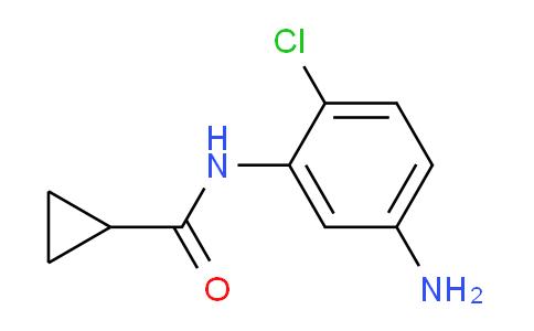 CAS No. 1082128-59-3, N-(5-Amino-2-chlorophenyl)cyclopropanecarboxamide