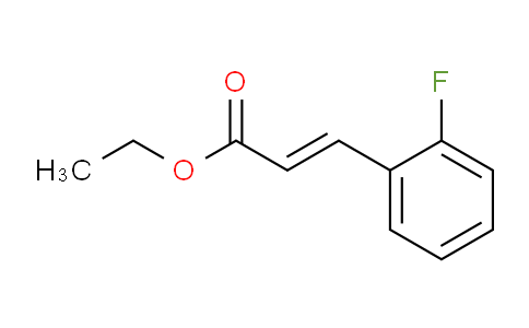 CAS No. 89760-42-9, Ethyl (E)-3-(2-fluorophenyl)prop-2-enoate