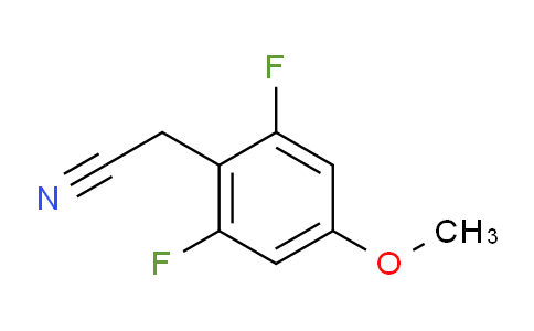 CAS No. 886499-03-2, 2-(2,6-Difluoro-4-methoxyphenyl)acetonitrile