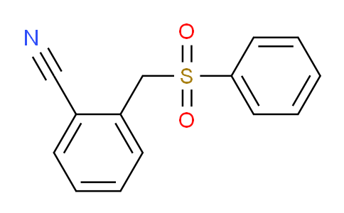 CAS No. 82651-72-7, 2-((Phenylsulfonyl)methyl)benzonitrile