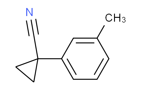 CAS No. 124276-71-7, 1-(m-tolyl)Cyclopropanecarbonitrile