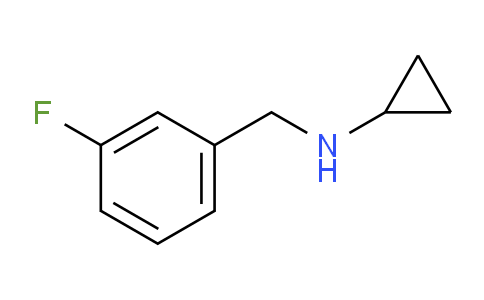 CAS No. 920479-31-8, N-[(3-fluorophenyl)methyl]cyclopropanamine