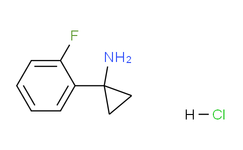 CAS No. 1215107-57-5, 1-(2-Fluorophenyl)cyclopropanamine hydrochloride