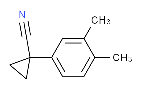 CAS No. 186347-64-8, 1-(3,4-Dimethylphenyl)cyclopropanecarbonitrile