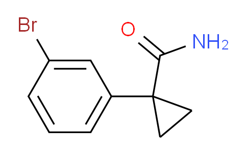 CAS No. 597563-13-8, 1-(3-Bromophenyl)cyclopropane-1-carboxamide