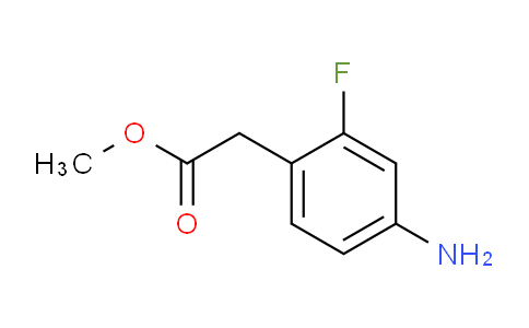 CAS No. 192650-54-7, Methyl 2-(4-amino-2-fluorophenyl)acetate