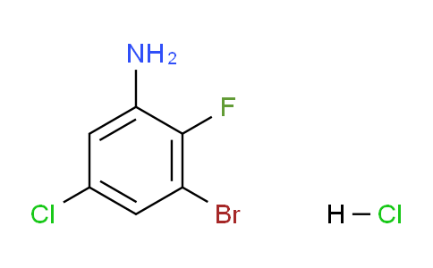 CAS No. 1384265-18-2, 3-Bromo-5-Chloro-2-fluoroaniline hydrochloride