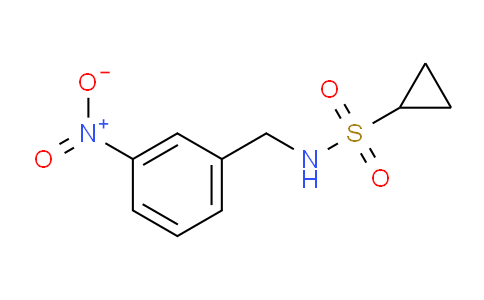 CAS No. 1057337-38-8, N-(3-Nitrobenzyl)cyclopropanesulfonamide