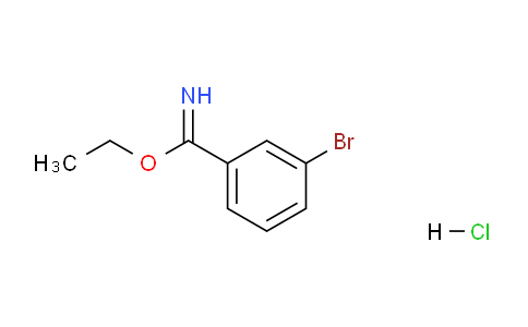CAS No. 57508-63-1, Ethyl 3-bromobenzimidate hydrochloride