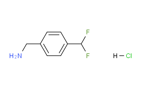 CAS No. 55805-28-2, (4-(Difluoromethyl)phenyl)methanamine hydrochloride
