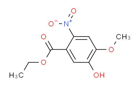CAS No. 1146162-38-0, 5-Hydroxy-4-Methoxy-2-Nitrobenzoic Acid Ethyl Ester