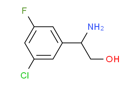 CAS No. 1213574-69-6, 2-amino-2-(3-chloro-5-fluorophenyl)ethanol