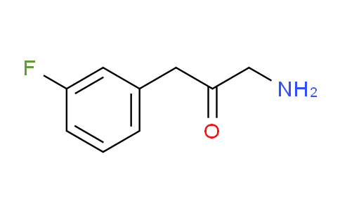 CAS No. 1368709-81-2, 1-amino-3-(3-fluorophenyl)propan-2-one