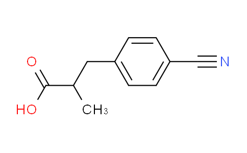 CAS No. 60423-91-8, 3-(4-cyanophenyl)-2-methylpropanoic acid